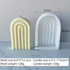 Silicone Candle Molds for Candle Making | Non-Stick, Flexible, Easy to Clean