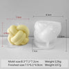 Silicone Candle Molds for Candle Making | Non-Stick, Flexible, Easy to Clean
